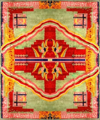 Bright Bold Deco Rug