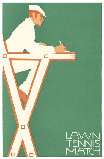 Lawn Tennis Art Nouveau