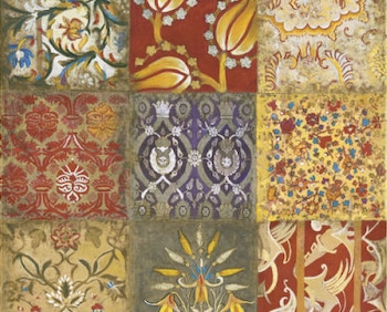 Colorful Patchwork Rug or Wall Hanging