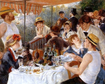 Boating Party, Luncheon of the