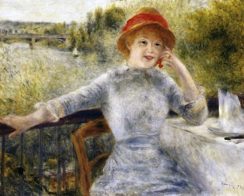 Alphonsine-Fournaise by Renoir