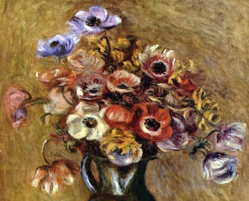 Anemones by Renoir