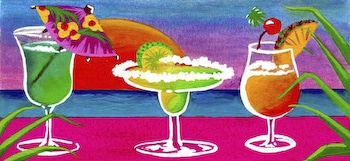 Happy Hour by Dawn Wood