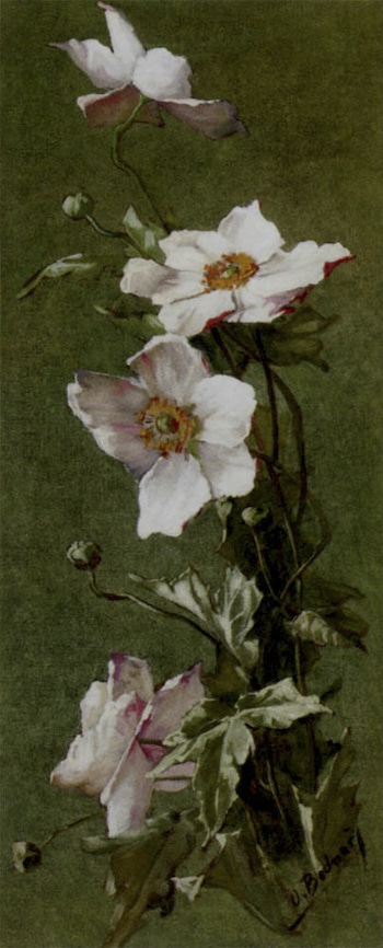 Carnations by Otto Bednar Wall Tapestry Panel Kit