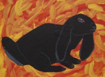 Black Bunny by Richard Chalmers