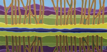 Booth Canal Wall Hanging by Donna Horn