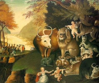 Peaceable Kingdom Limited Edition by Edward Hicks