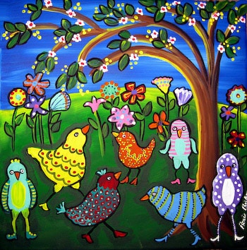Birdies and Blossoms by Britenbucher, Renie