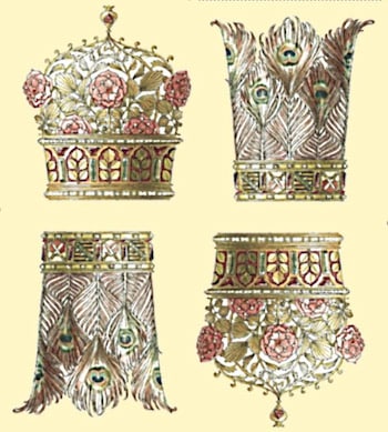 Crown Jewels Purse canvas in Full