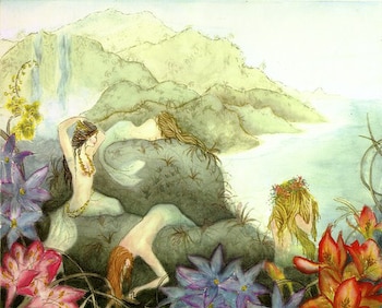 Fantasy Lagoon by Dawn Wood