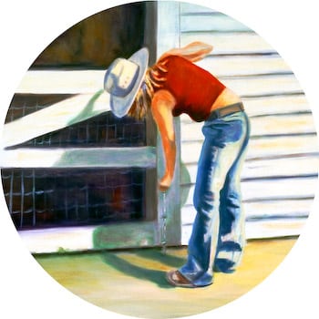 An American Girl Ornament by Grissom, Shannon