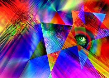 Abstract Religion by Chaim Parchi