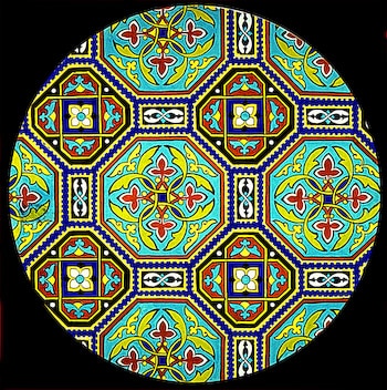 Tile Rug or Wall Hanging