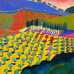 Algarve Olives by Leslie Trewyn
