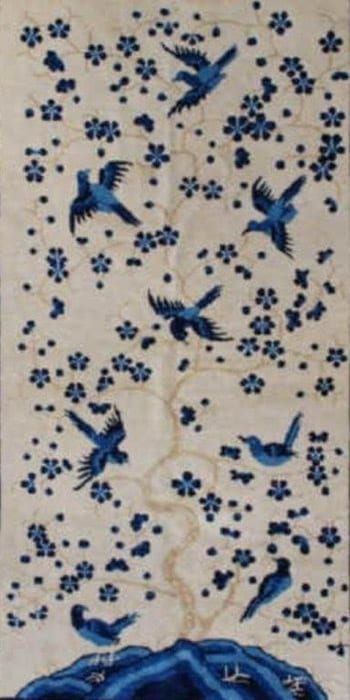 Mountain Birds Runner or Wall Hanging