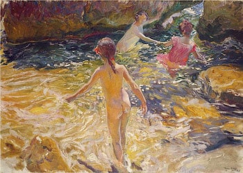 Bathing by Bastide
