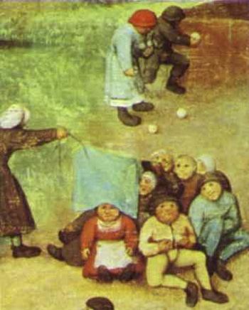 Children's Games II by Bruegel