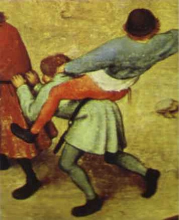 Children's Games III by Bruegel