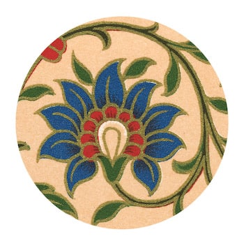 Flowers from India Coaster Set III