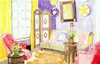 Moorish Setting by Anne Harwell