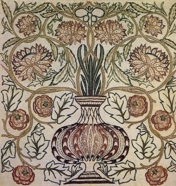 Flowerpot Kit by William Morris (with wool threads)