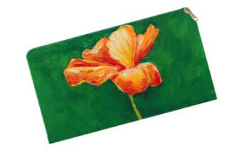 Poppy Pouch or Clutch by Shannon Grissom