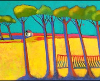 Six Trees by Leslie Trewyn