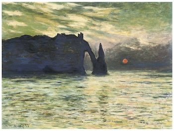Etretat at Sunset Kit by Monet