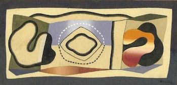 Composition Rug or Wall Hanging by Valmier