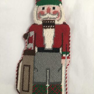 Golfer Ornament from the Winterthur Collection Needlepoint