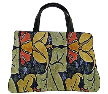 Floral Weekender by Voysey - The Art Needlepoint Company