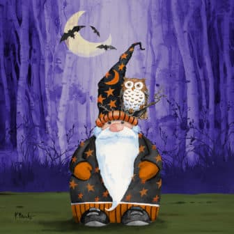 Spooky Forest Gnome by Paul Brent