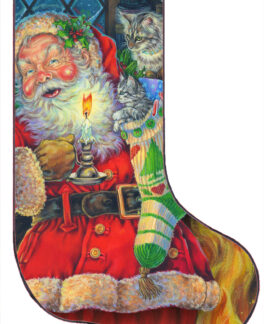 Christmas Joy Christmas Stocking by Donna Race - The Art Needlepoint Company