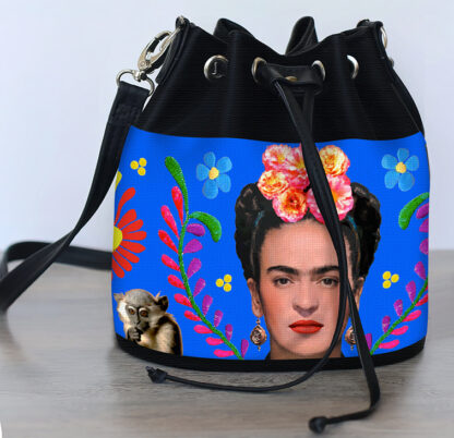 Teal Frida Kahlo Quilted Reversible Tote Bag – Bombay Closet Cleanse