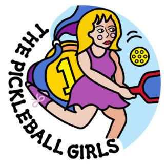 NPL™ POP-ART WOMEN'S PICKLEBALL CAPRIS, UPF 50+ - Blue – National Pickleball  League Store