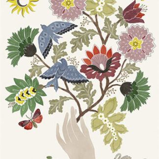 A Touch of Nature Needlepoint Needlepoint Kit with Stitch Guide by Kristine Hegre