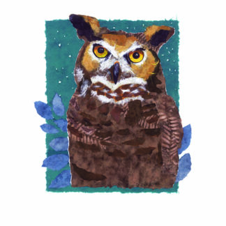 Owl Needlepoint Kit by Nancy Overton