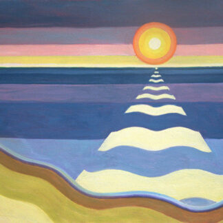 Evening Sun Medium Needlepoint Kit For The Beginner by Tilly Willis