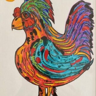 Super Rooster Needlepoint Canvas by Paul Hait