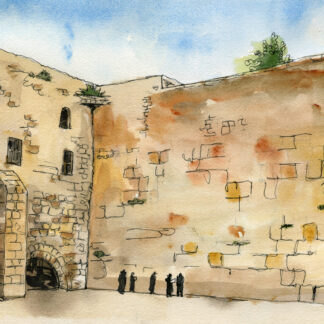 Wailing Wall by Miriam Schulman