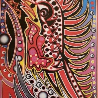 Pretty Bird Needlepoint Canvas by Paul Hait