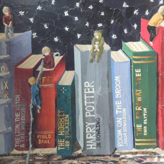 Storytime Needlepoint Canvas by Kirstie Adamson