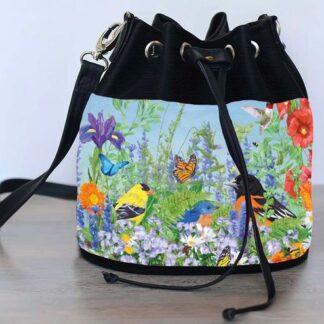 Song Birds Bucket Bag Needlepoint Kit by Two Can Art