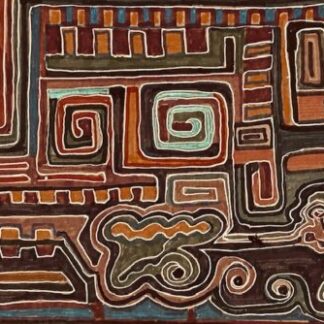 Mayan Maze Needlepoint Rug Kit by Paul Hait
