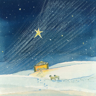 Deep Midwinter Needlepoint Canvas by David Cooke