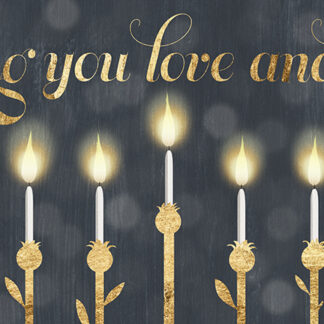 Wishing You Love & Light Needlepoint Canvas