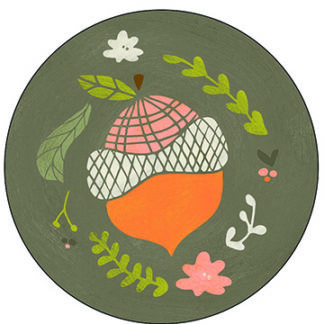 Acorn Needlepoint Kit by Very Sarie