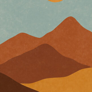 Desert Landscape Needlepoint Kit for Beginners