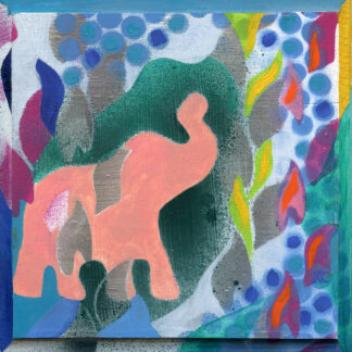 Elephant Needlepoint Canvas by Christina Saj