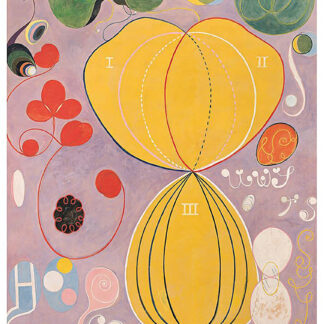 The Ten Largest, No. 7, Adulthood Needlepoint Canvas by Hilma af Klint